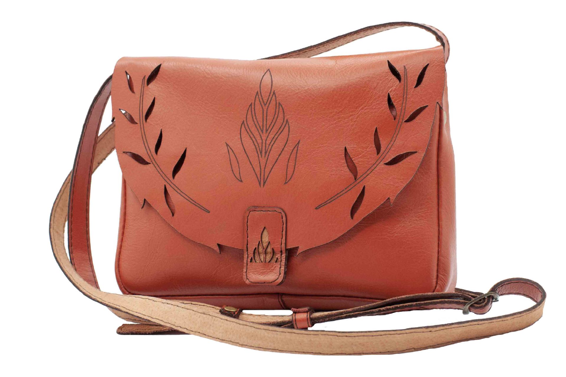 Jenny Fern Handbag in Texas Coral